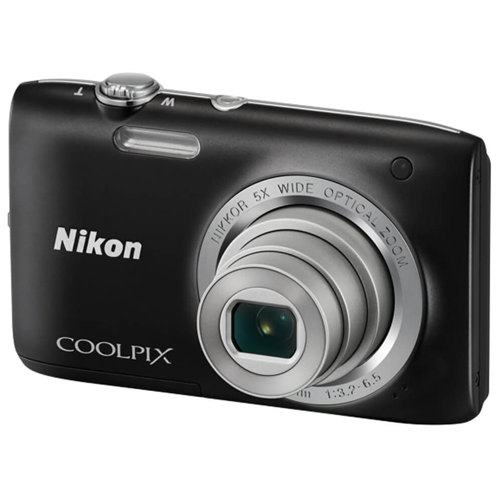  Aparat foto digital Nikon Coolpix S2800 VNA571E1, 20.1 MP, Negru 