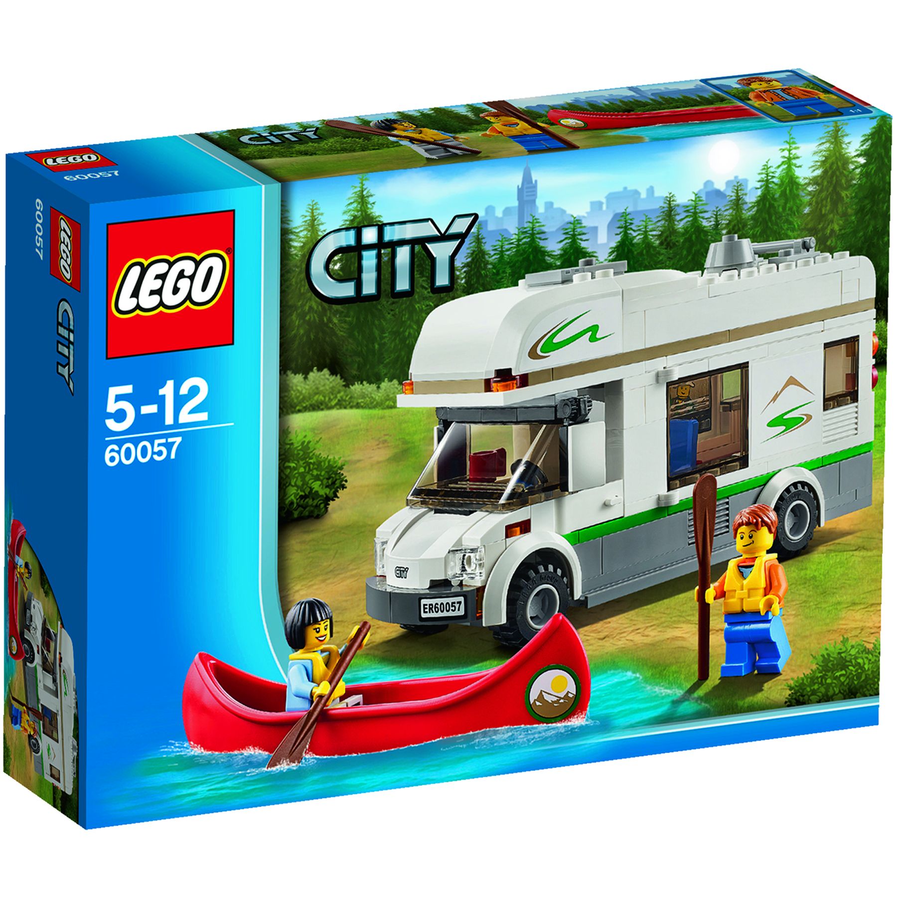  Set de constructie LEGO City - Camper Van 60057 