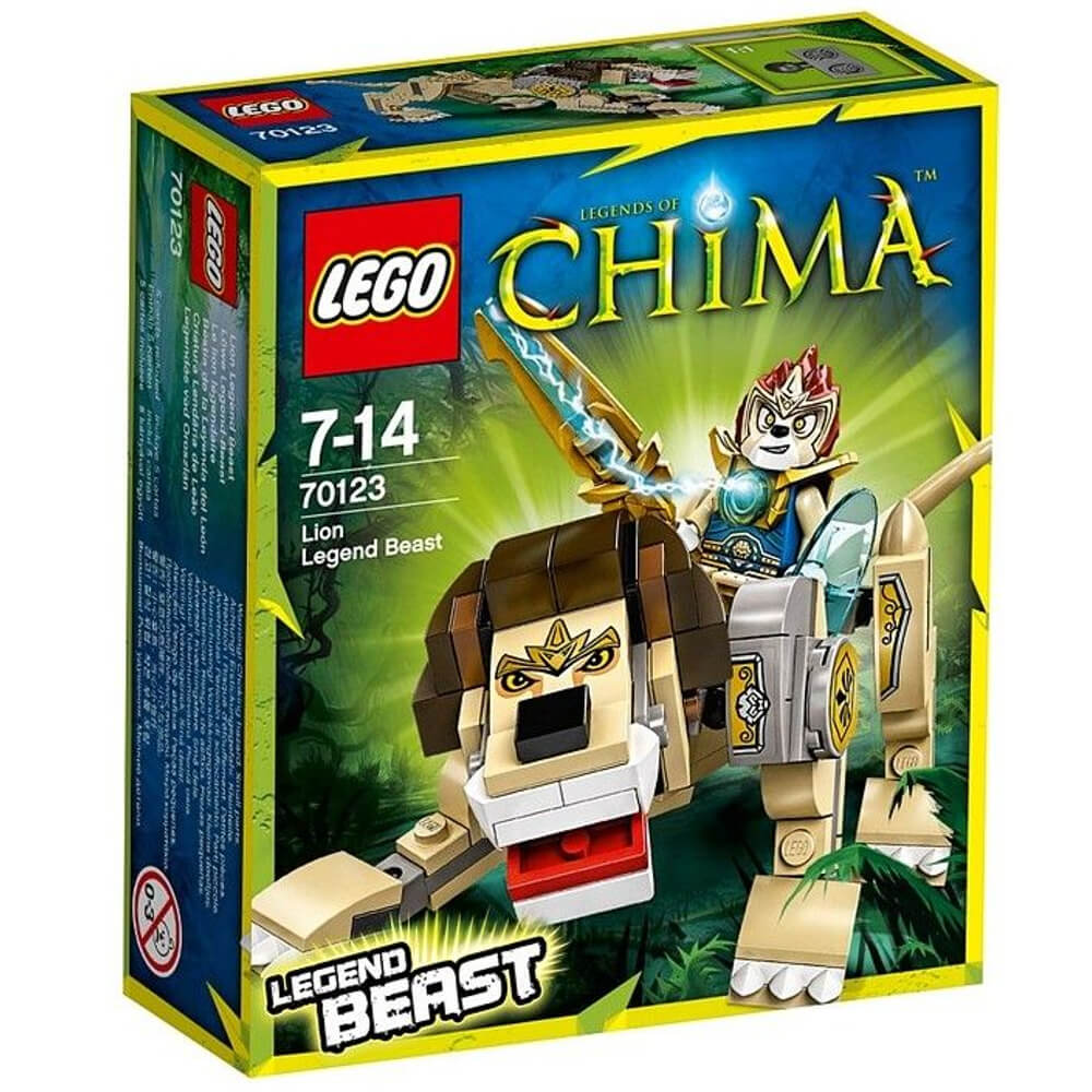  Set de constructie LEGO Chima - Lion Legend Beast 70123 