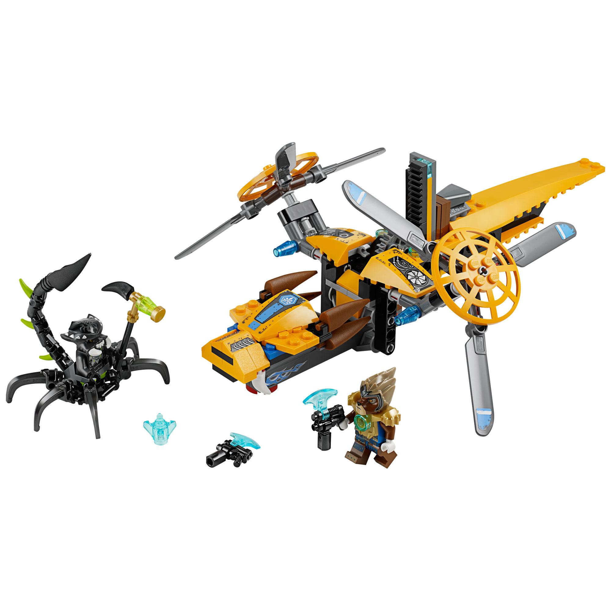 Set de constructie LEGO Chima - Lavertus` Twin Blade 70129