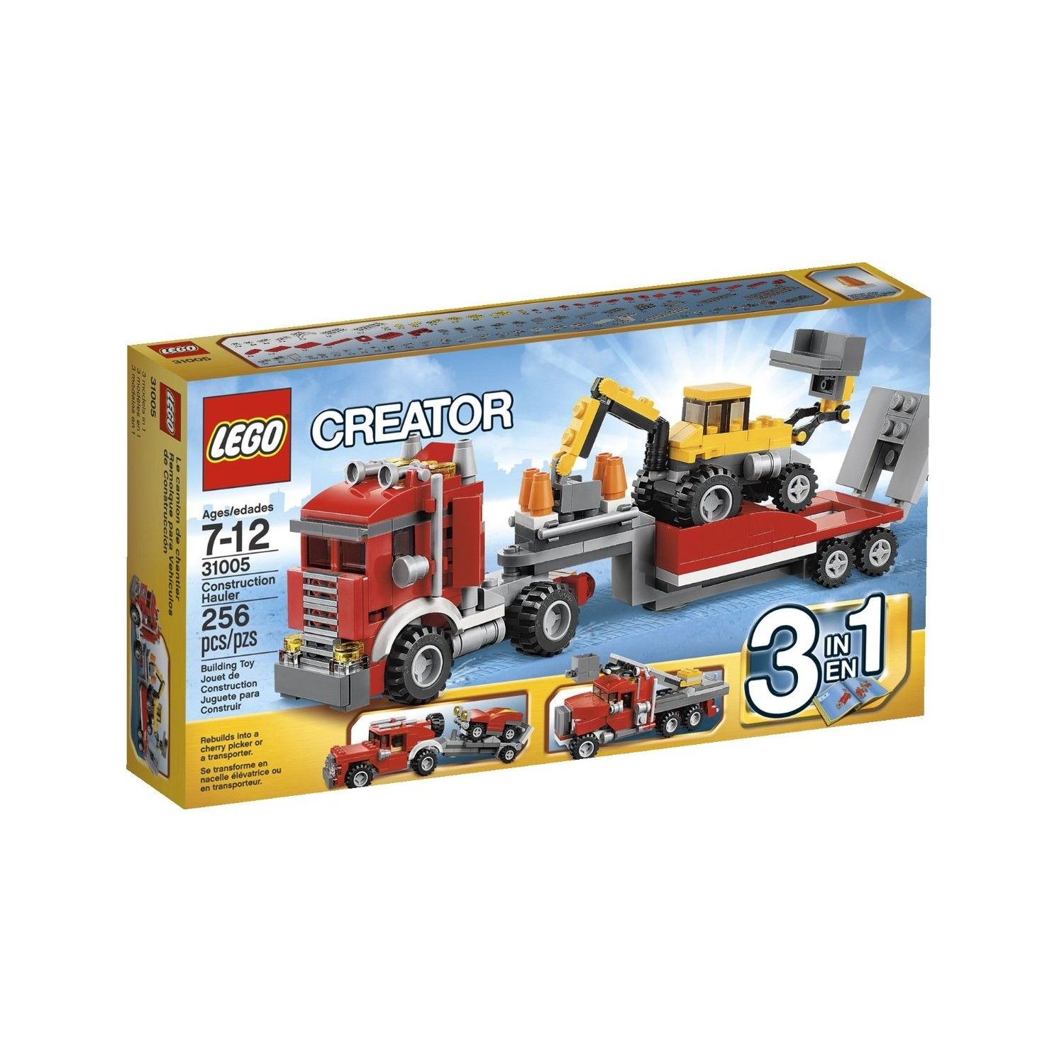  Set de constructie LEGO Creator - Construction Hauler 31005 