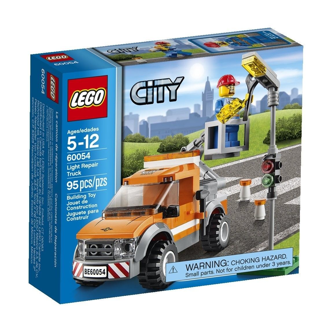  Set de constructie LEGO City - Light Repair Truck 60054 