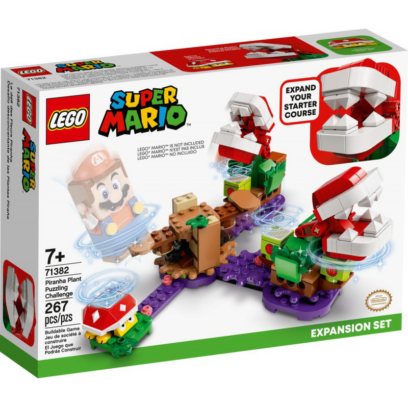 LEGO Super Mario Set De Extindere Provocarea Plantei Piranha 71382