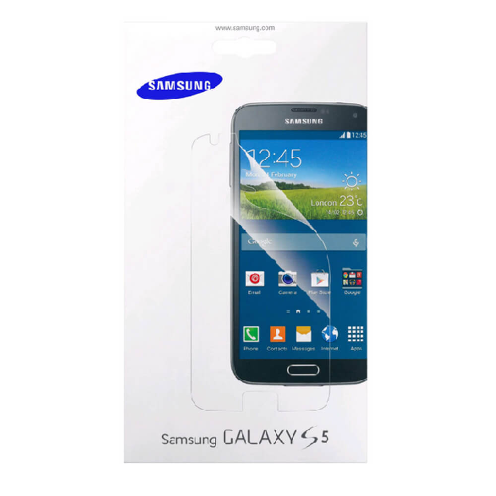  Folie de protectie Samsung ET-FG900CTEGWW pentru Galaxy S5 