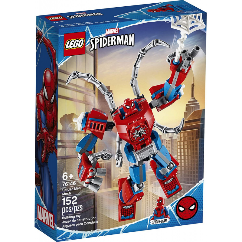LEGO Super Heroes Marvel Spider-Man Robot Omul Paianjen 76146