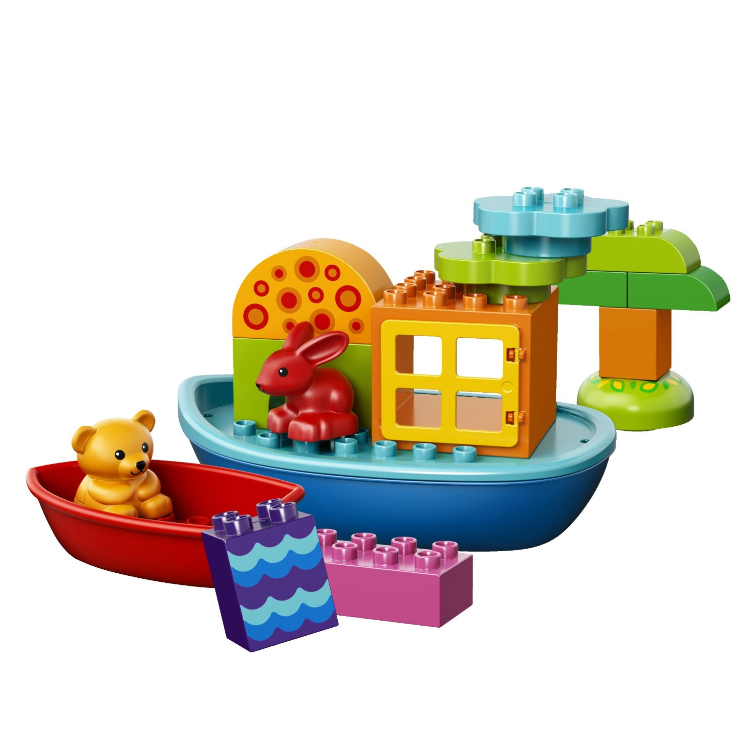  Set de constructie LEGO DUPLO - Creative Play - Toddler Build and Boat Fun 10567 