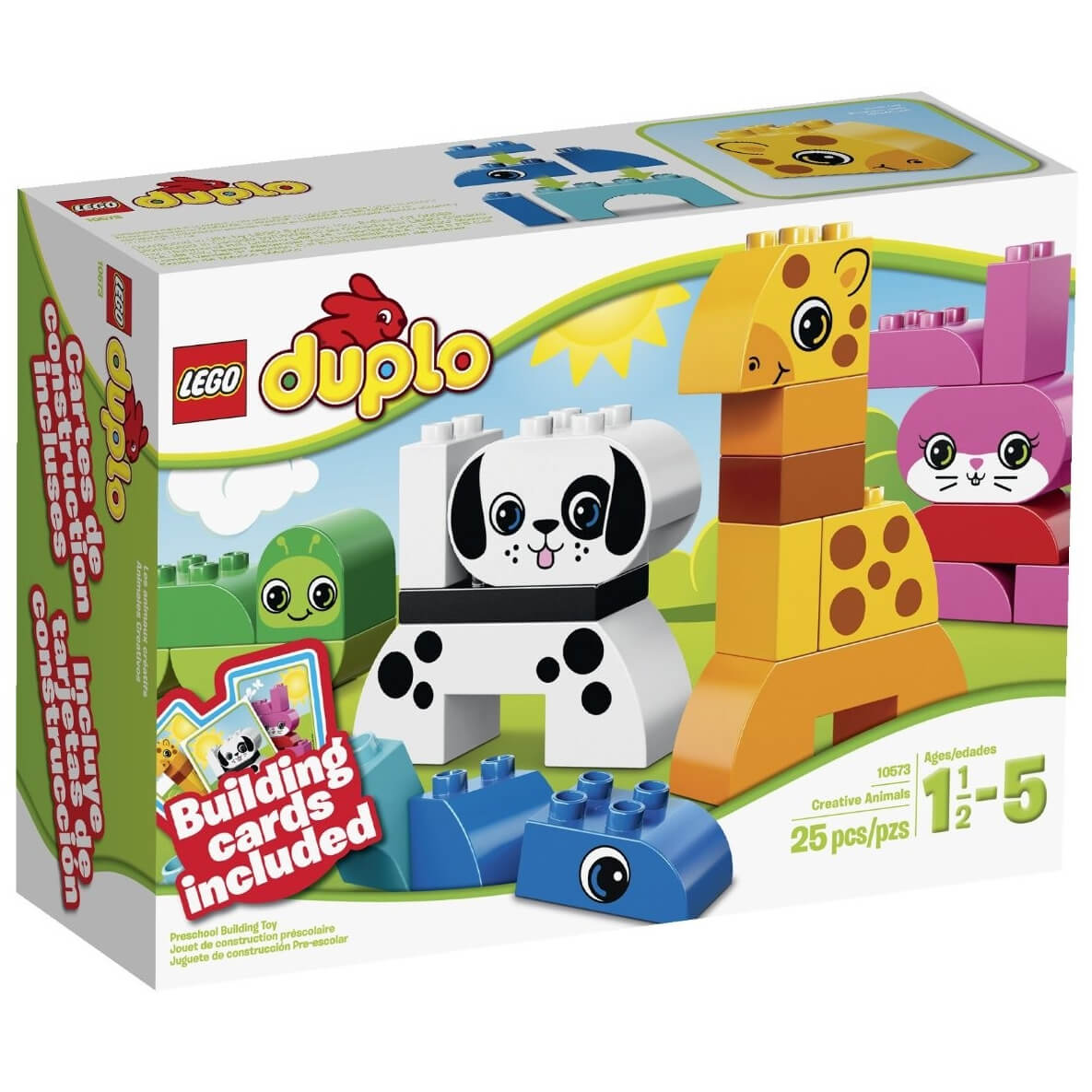  Set de constructie LEGO DUPLO - Creative Play Creative Animals 10573 