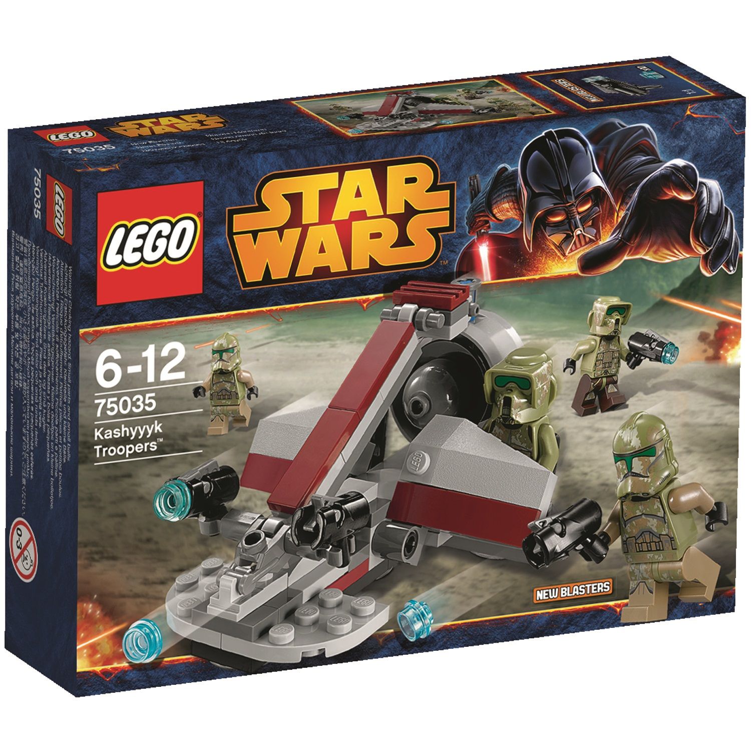  Set de constructie LEGO Star Wars - Kashyyk Troopers 75035 