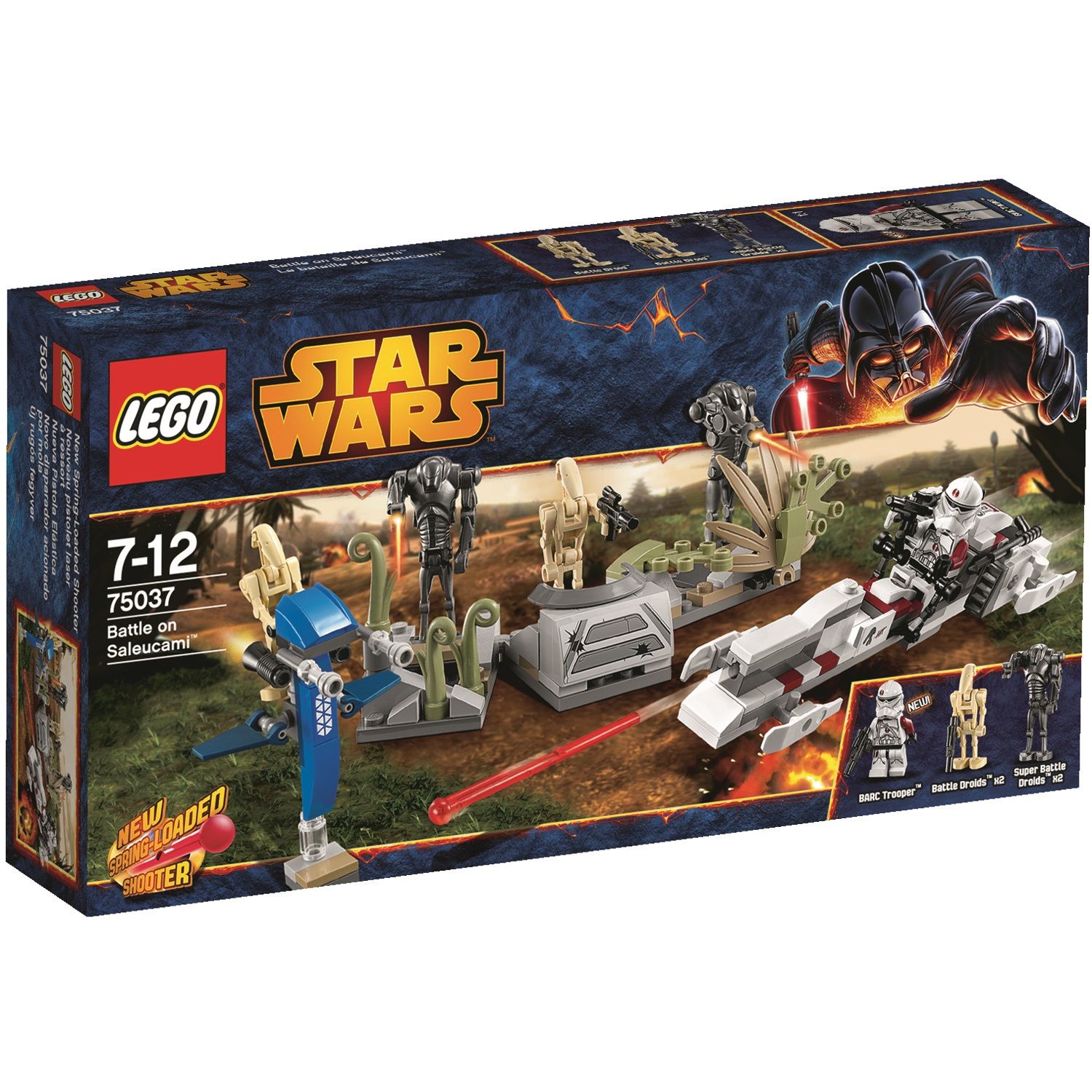  Set de constructie LEGO Star Wars - Battle on Saleucami 75037 