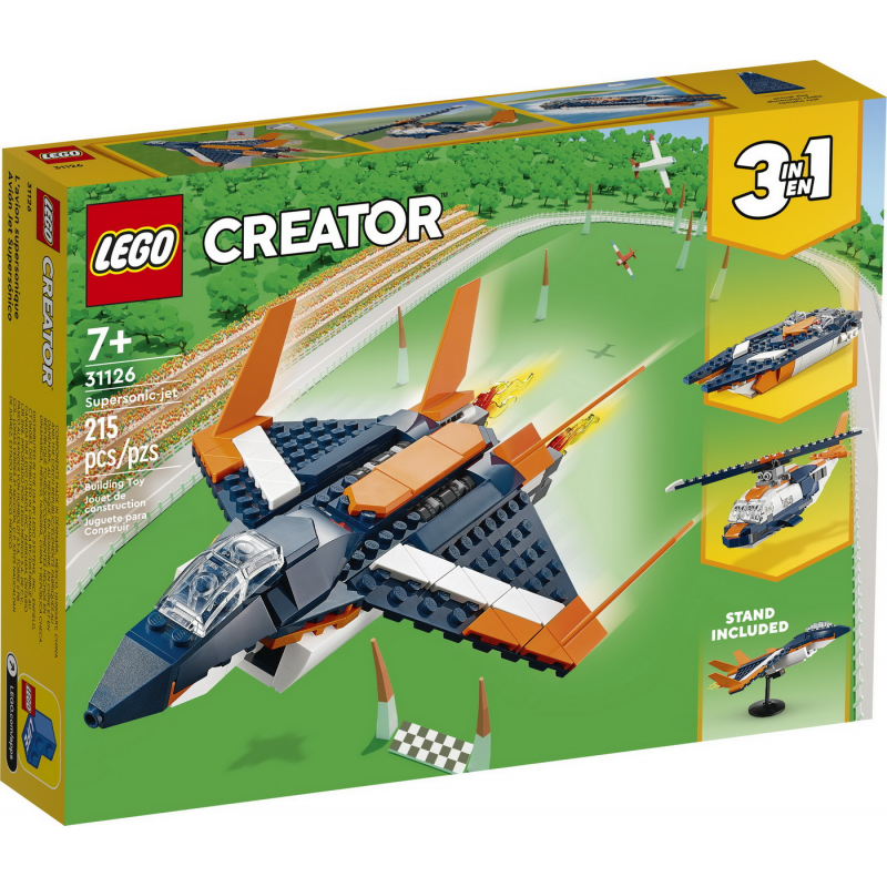 LEGO Creator Avion Supersonic 31126