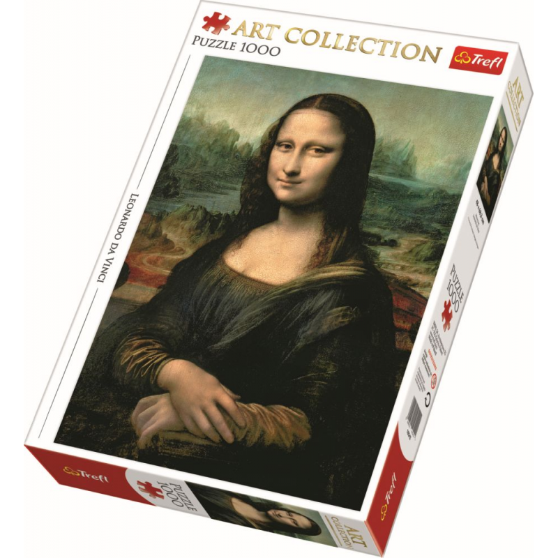 Puzzle Trefl, Mona Lisa, 1000 piese