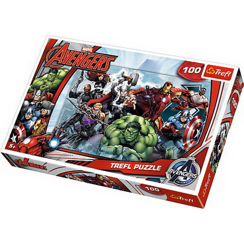 Puzzle Trefl 100 Incepe Atacul Marvel
