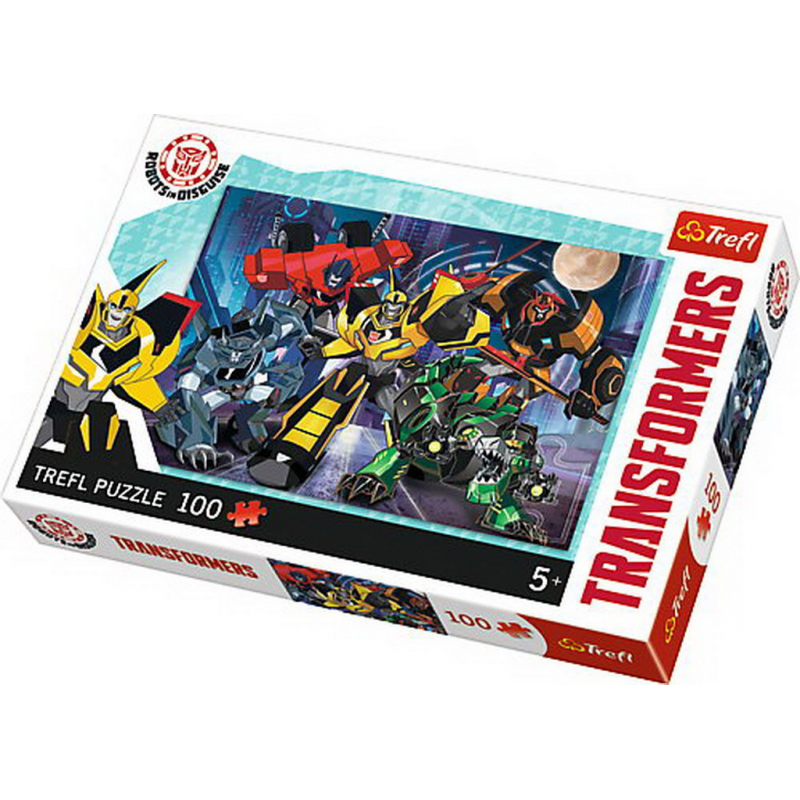 Puzzle Trefl - Echipa Autobotilor Transformers, 100 piese
