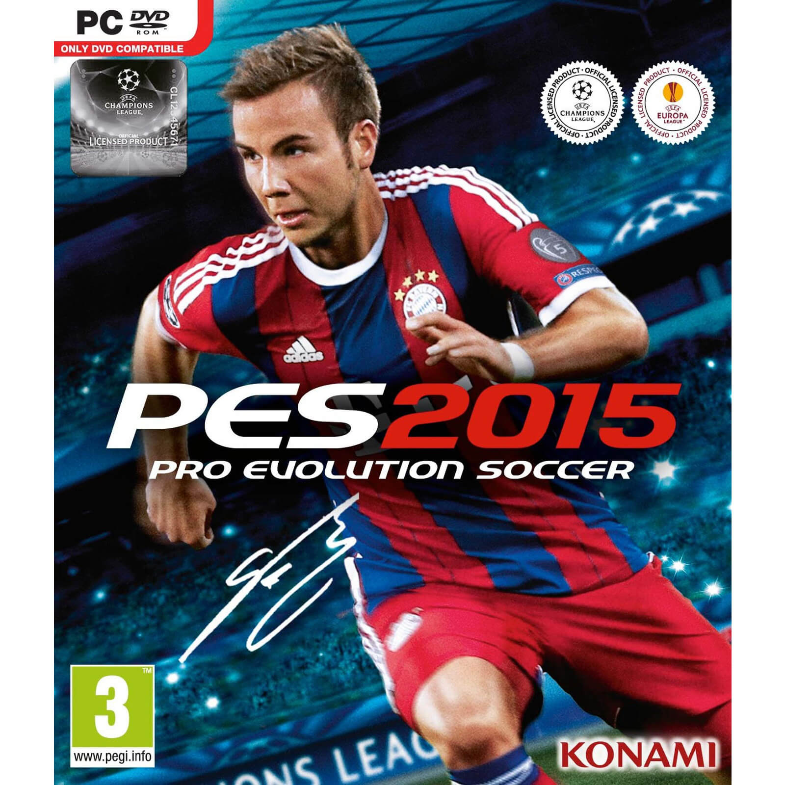  Joc PC Pro Evolution Soccer 2015 D1 Edition 