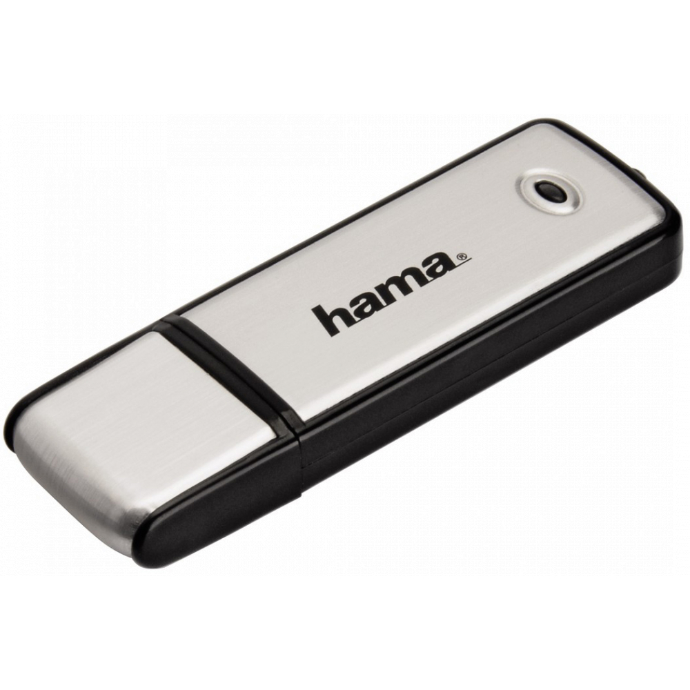  Memorie USB Hama 55617, Fancy 8 GB, Negru/Argintiu 