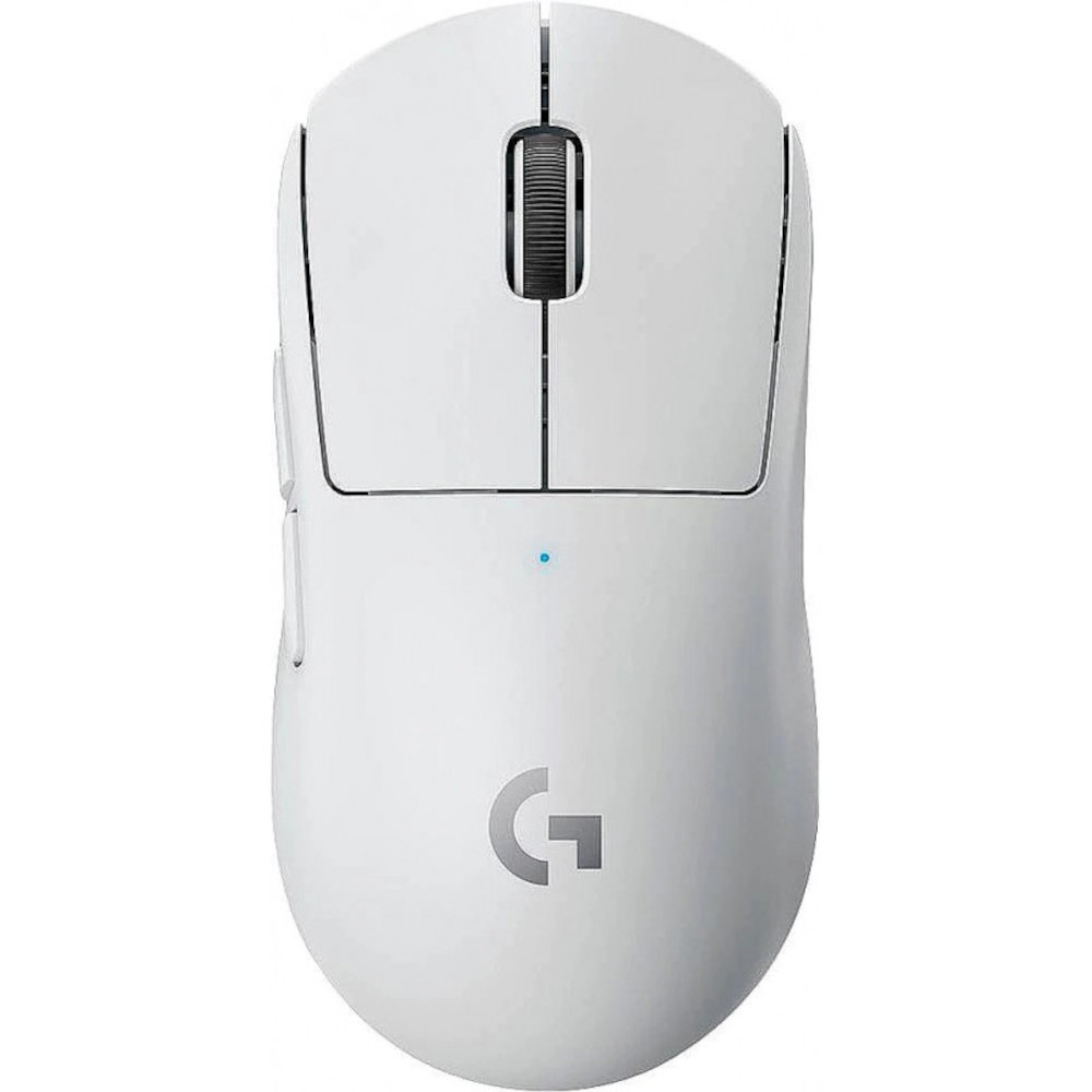 Mouse gaming wireless Logitech Pro X Superlight, LightSpeed Hero, Alb