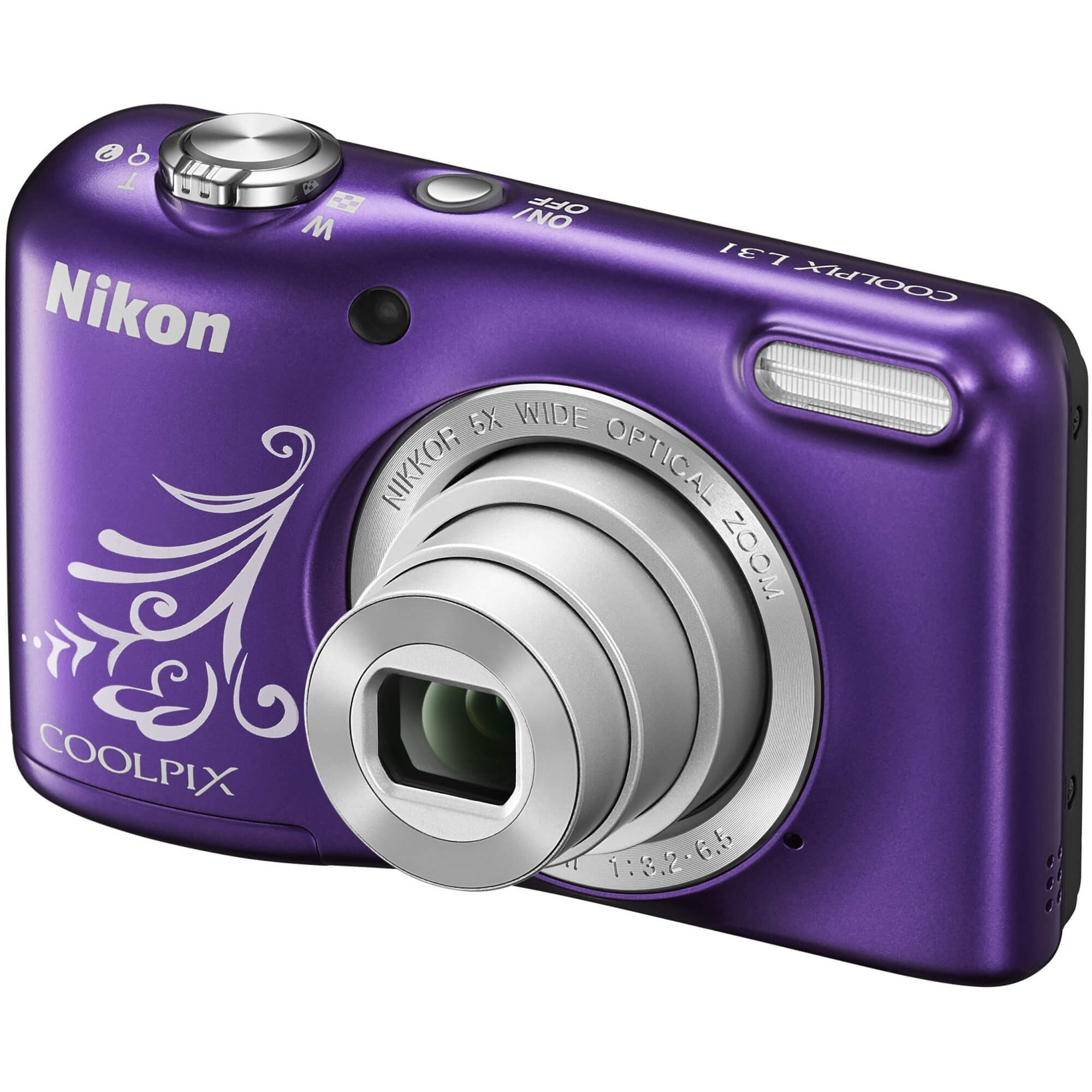  Aparat foto digital Nikon Coolpix L31, 16.1MP, Violet 