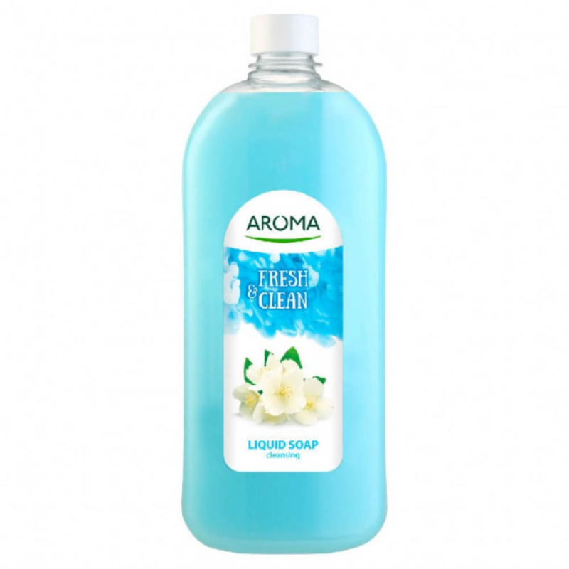  Rezerva Sapun Lichid AROMA Fresh & Clean, 900 ml 