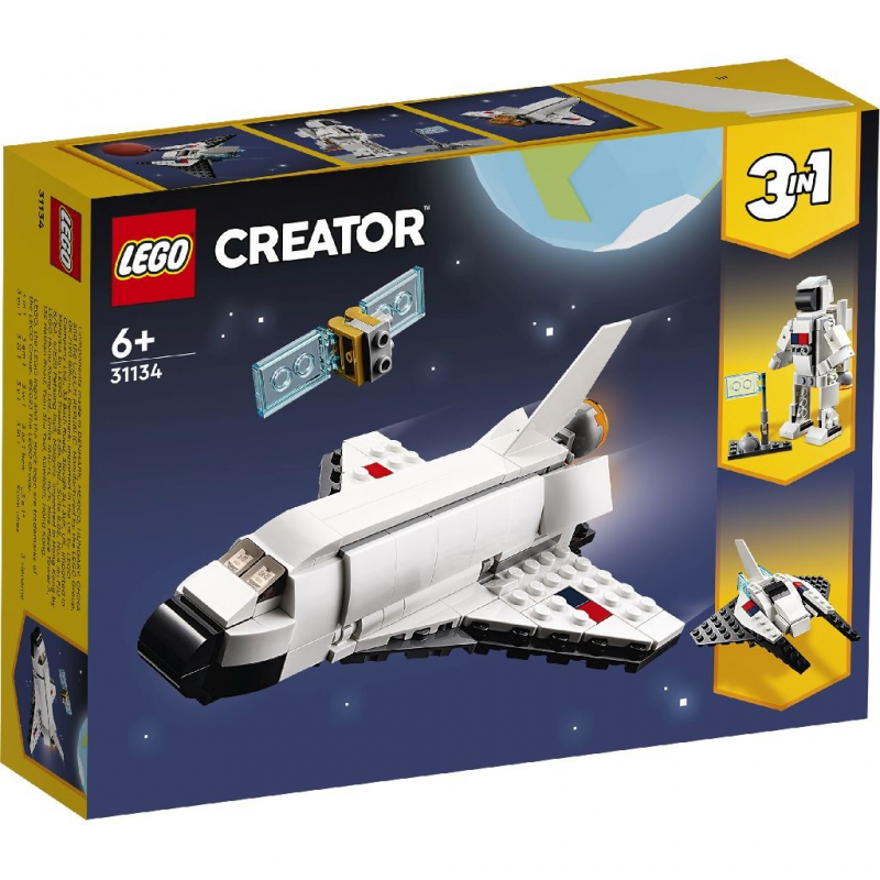 LEGO® Creator 3 in 1 - Naveta spatiala 31134, 144 piese