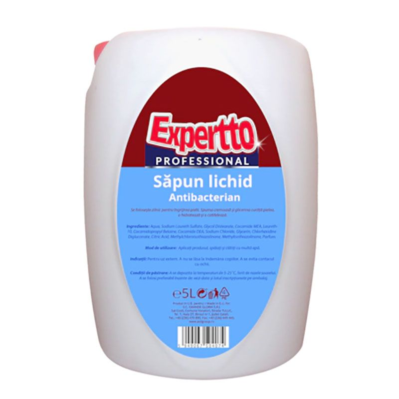 Sapun lichid antibacterian Expertto, 5000 ml