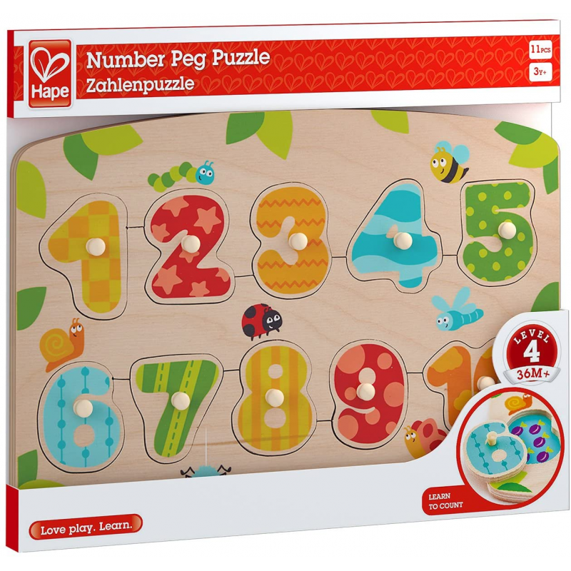 Hape - Puzzle Numere