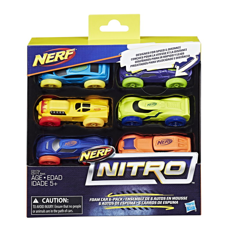  Pachet 6 masinute - Nerf Nitro 