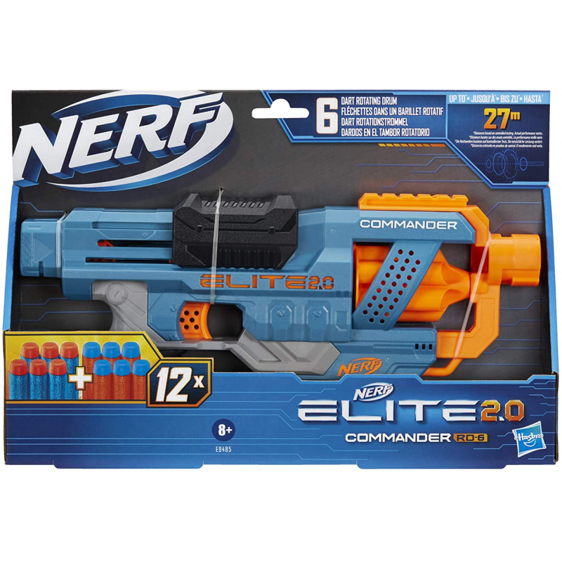 Blaster Nerf Elite 2.0 - Commander RD-6