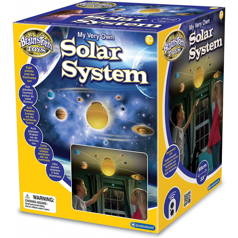 Joc educativ Brainstorm - Sistem solar cu telecomanda