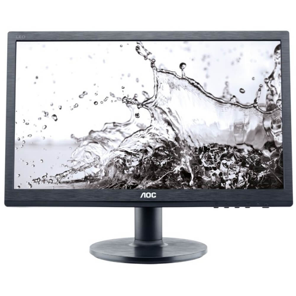  Monitor LED AOC M2060SWDA2, 19.5", Full HD, DVI, Boxe, Negru 
