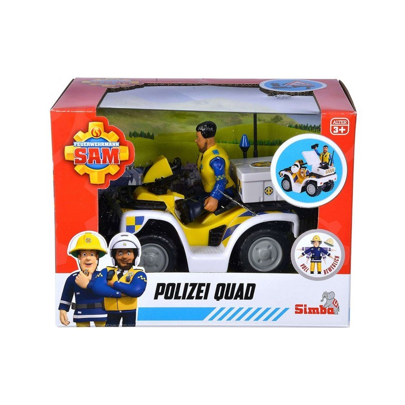 Figurina - Sam Police ATV