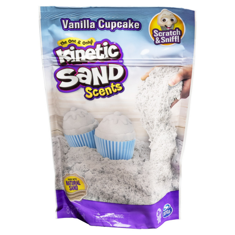 Set nisip parfumat vanilie Kinetic Sand