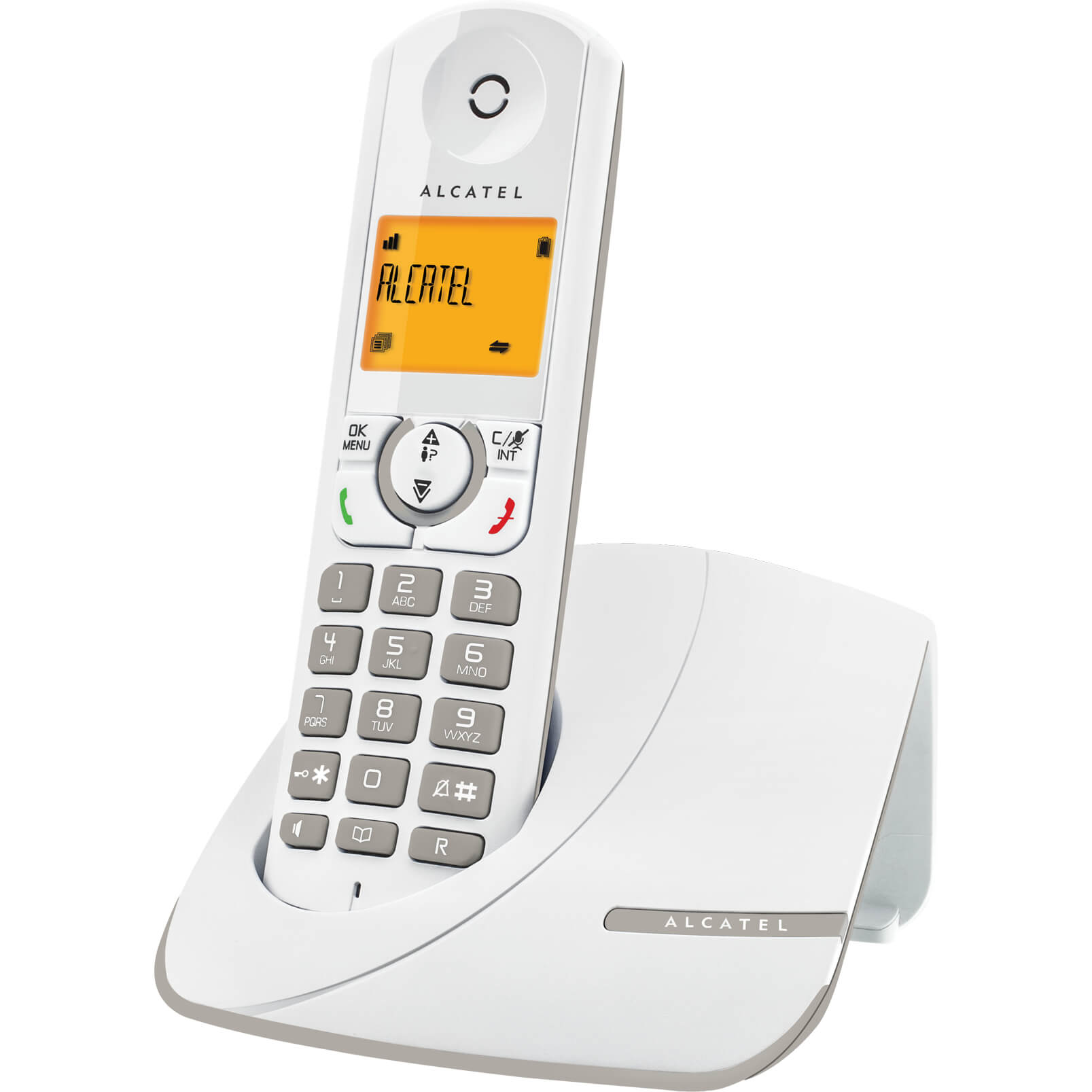  Telefon fara fir Alcatel F330, Caller ID, Gri 