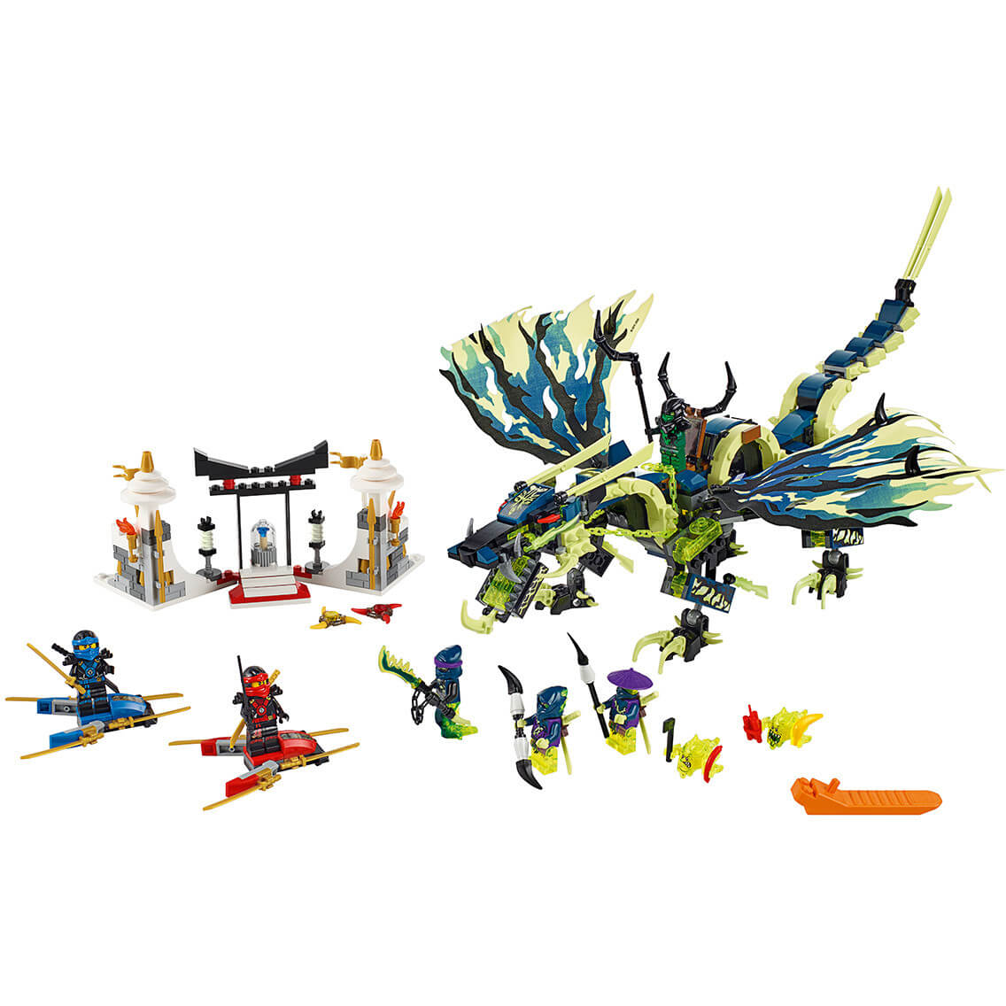  Set de constructie LEGO Ninjago Attack of the Morro Dragon 