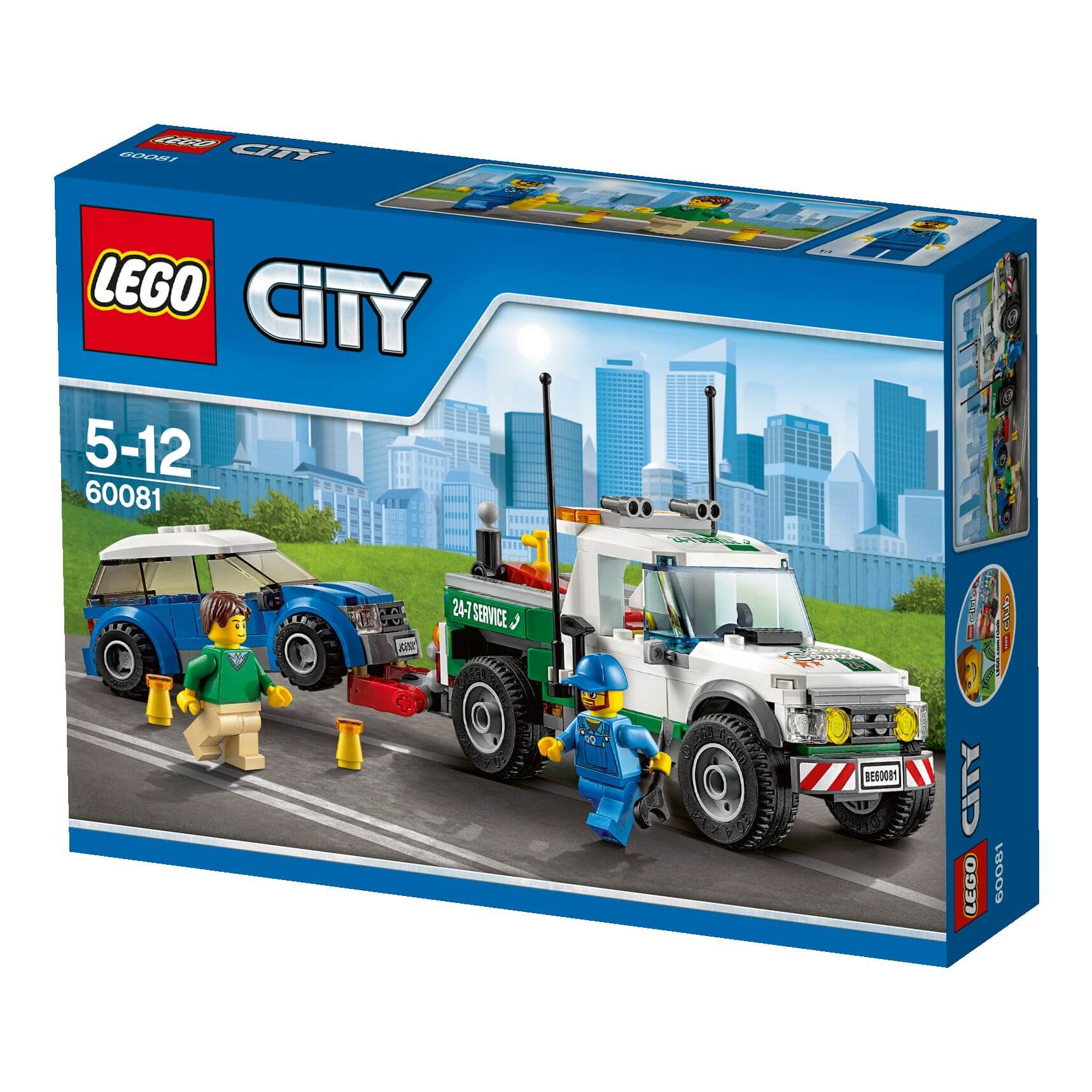  Set de constructie LEGO City - Camioneta de remorcare 