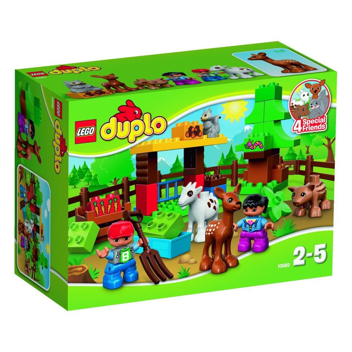Set de constructie LEGO Duplo Forest: Animals