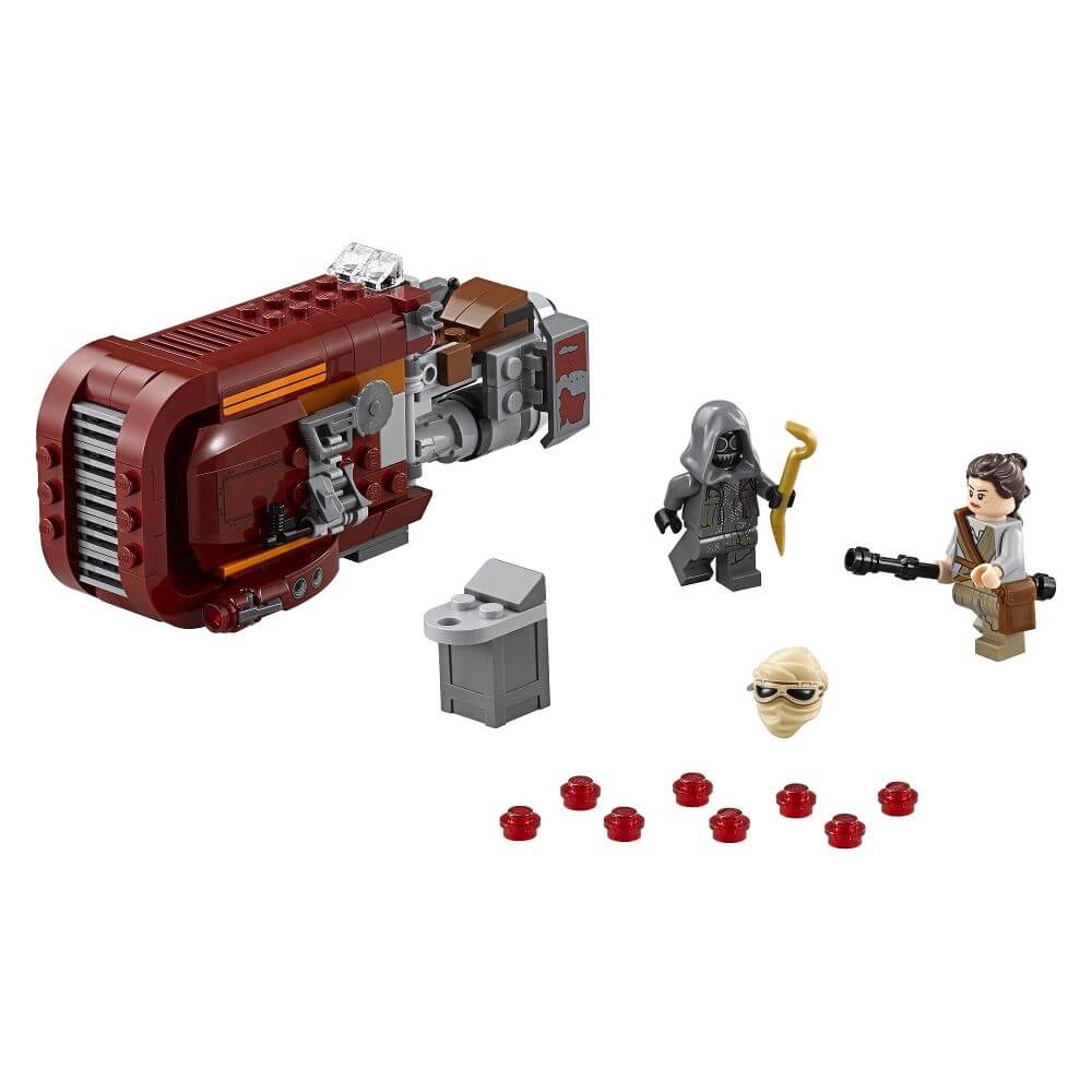  Set de constructie LEGO Star Wars - Rey`s Speeder 