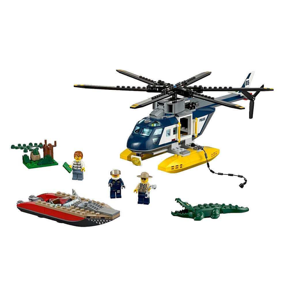 Set de constructie LEGO City Helicopter Pursuit