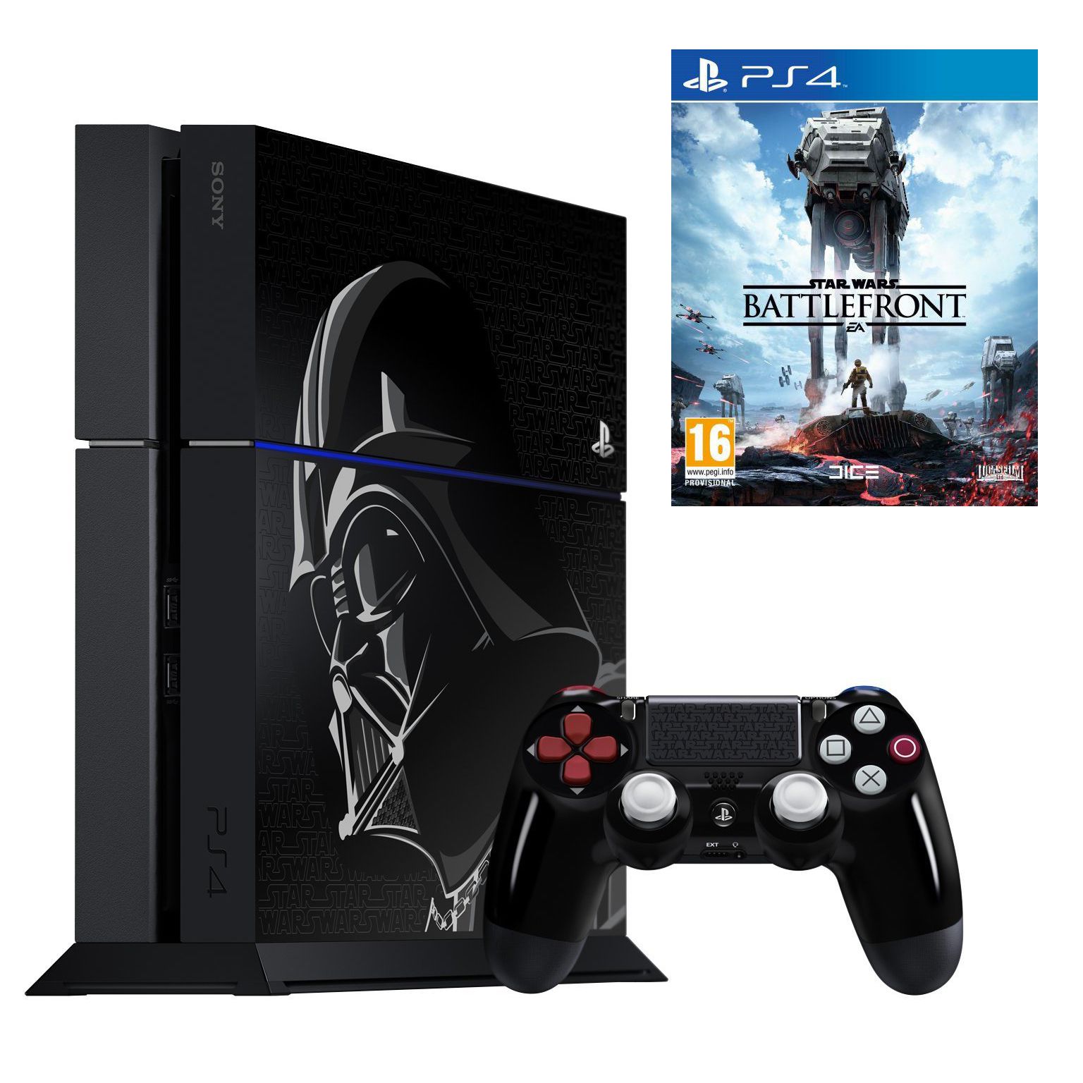 Consola Sony PlayStation 4, 1 TB Deluxe Edition + Joc Star Wars Battlefront