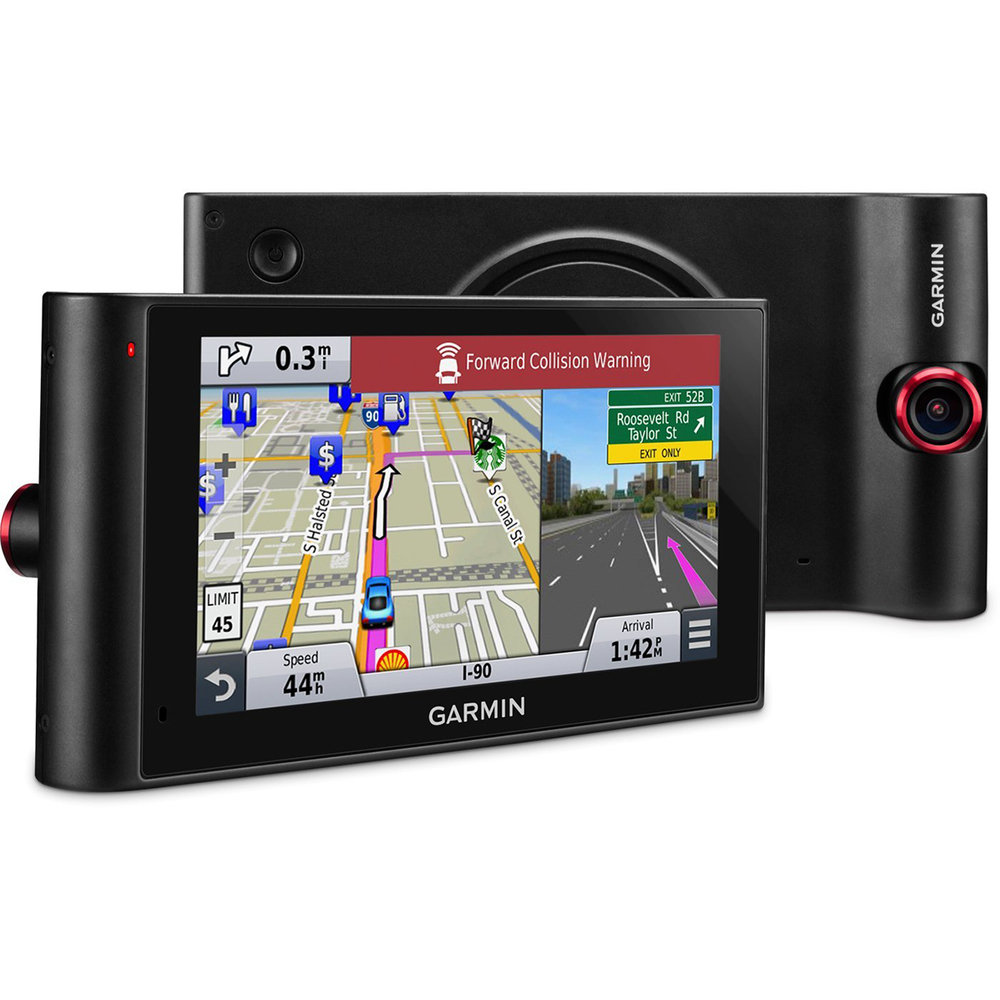  Navigatie GPS Garmin nuviCam, 6", Camera built-in, harta Full Europe 