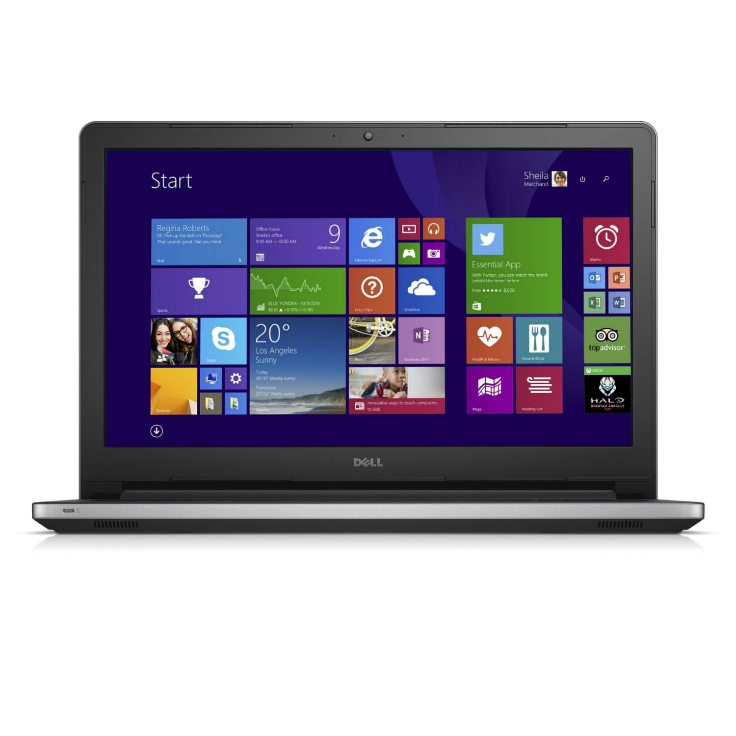  Laptop Dell Inspiron 5759, Intel Core i7-6500U, 8GB DDR3, HDD 1TB, AMD Radeon R5 M335 5GB, Windows 8.1 