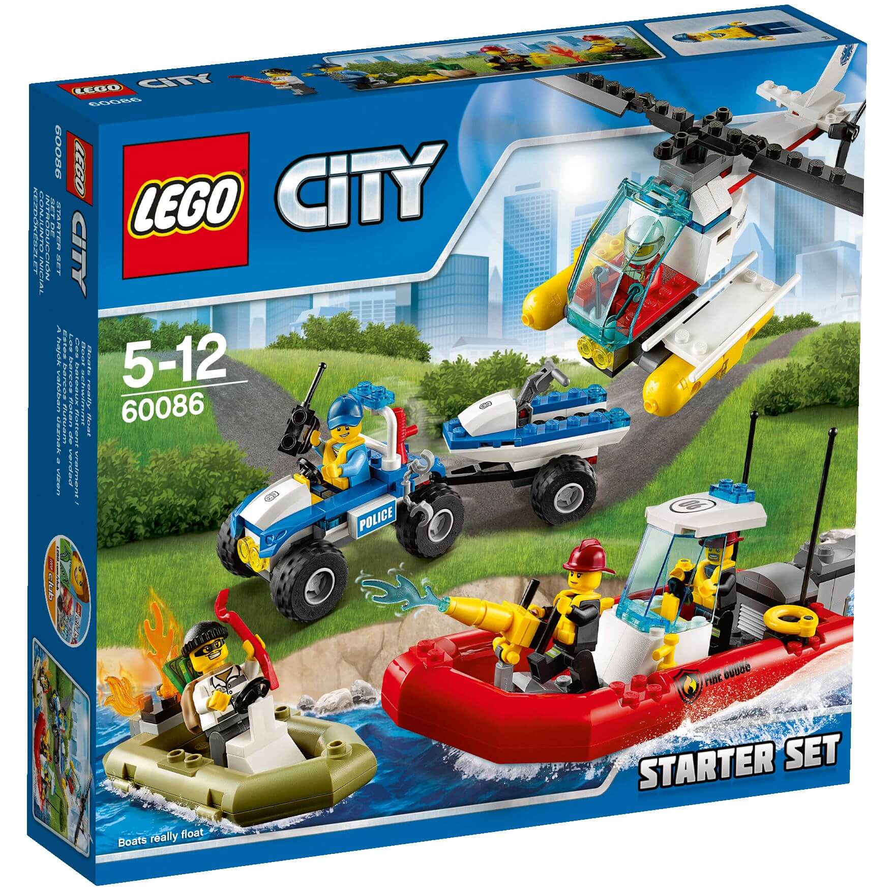  Set de constructie LEGO City - Set pentru incepatori 60086 