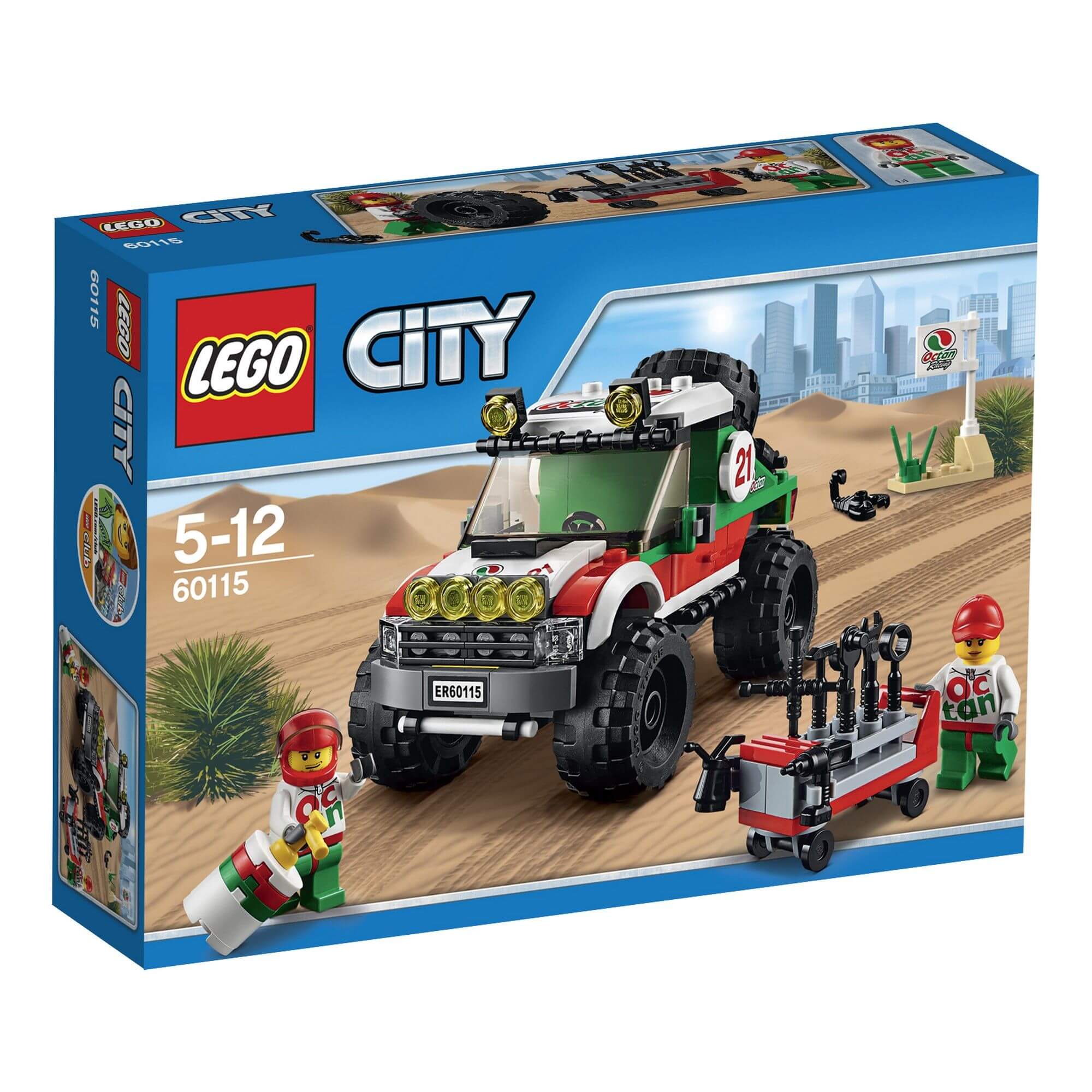  Set de constructie LEGO City - Masina de teren 4x4 