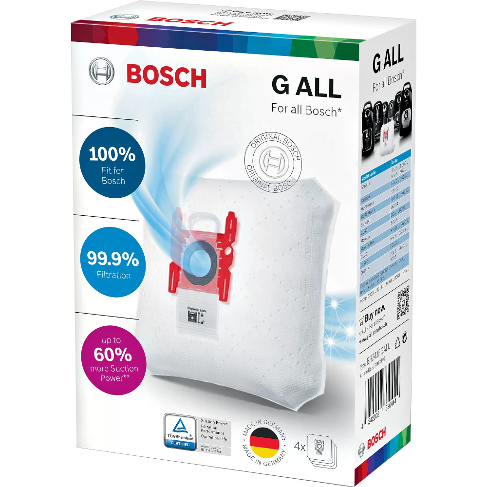 Set saci de aspirator Bosch PowerProtect Type G ALL BBZ41FGALL