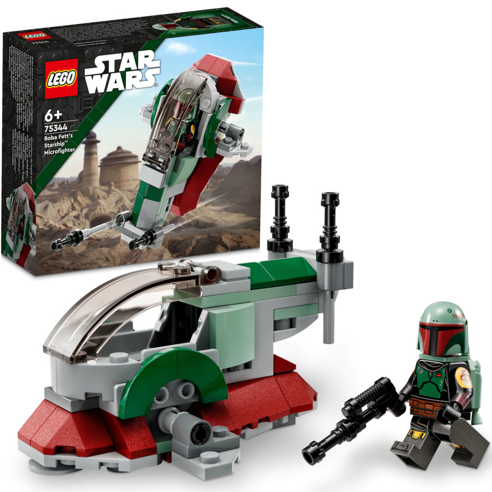  LEGO&#174; Star Wars&trade; - Micronava de lupta a lui Boba Fett 75344, 85 piese 
