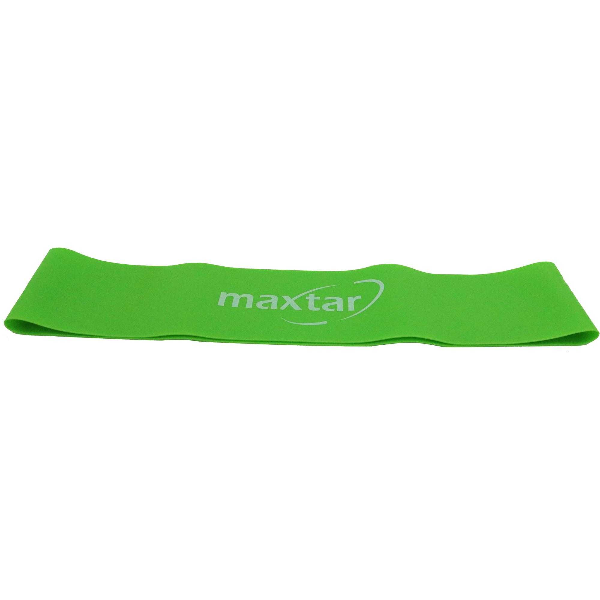  Banda elastica pentru exercitii Maxtar, Verde 