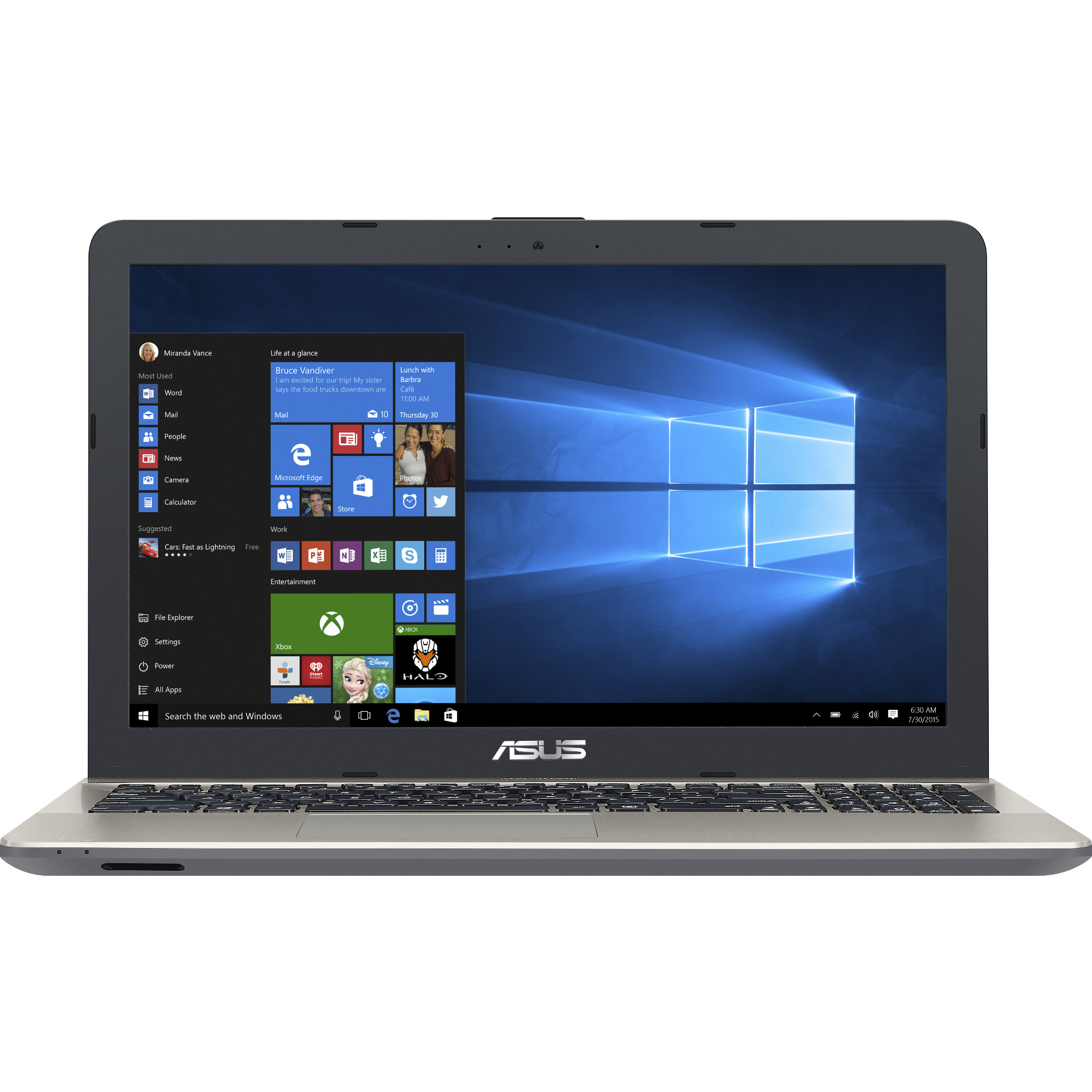 Laptop Asus A541UV-XX366D, Intel Core i5-6198DU, 4GB DDR4, HDD 1TB, nVidia GeForce 920MX 2GB, Free DOS