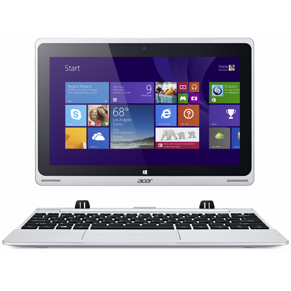  Laptop Acer SW5-012-11LX, Intel Atom Z3735F, 2GB DDR3, HDD 500GB + eMMC 64GB, Intel HD Graphics, Windows 8 