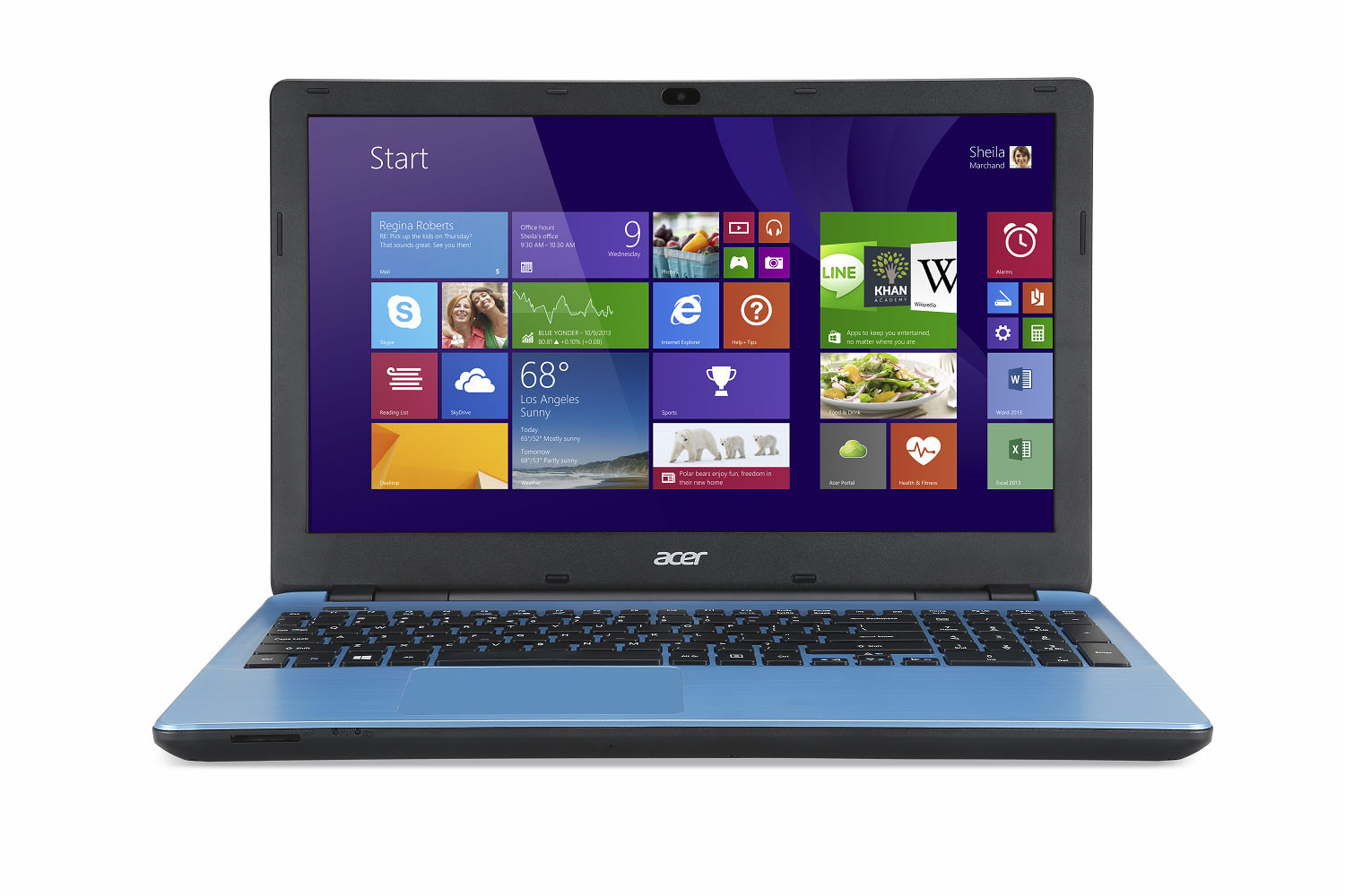  Laptop Acer E5-571, Intel Core i3-4005U, 4GB DDR3, HDD 1TB, Intel HD Graphics, Windows 8 