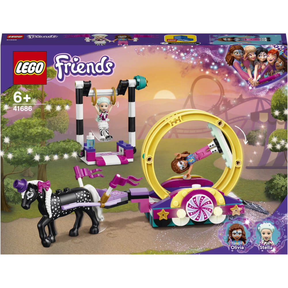  LEGO&#174; Friends - Acrobatii magice 41686, 223 piese 
