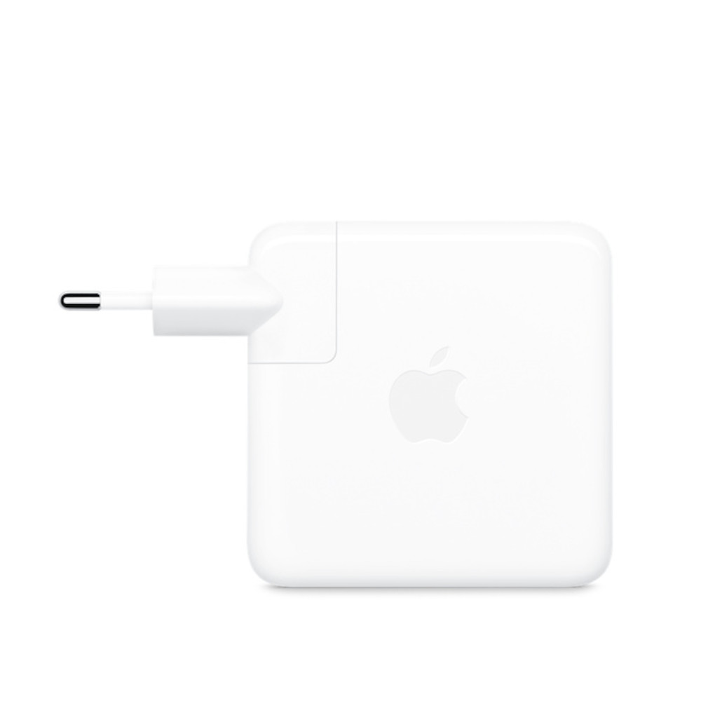 Adaptor de alimentare MacBook Apple MKU63ZM/A, 67W, USB-C, Alb
